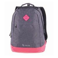 Ученическа раница PULSE Bicolor Dark Gray-Pink - 3