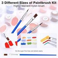 Рисуване по номера BRUSHME, с подрамка, - 2