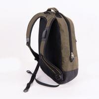 Ученическа раница PULSE Bicolor Olive Green - 2