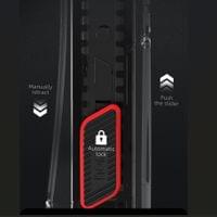 Макетен нож Deli TOOLS EDL018G, SK2, голям, черно - 2