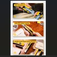 Макетен нож Deli TOOLS EDL025, голям, SK4, - 4