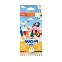 Deli Color wow! цветни моливи EC143-24, - 3