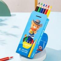 Цветни моливи Deli Color Kids EC00660, Jumbo - 2