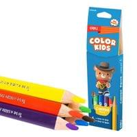 Цветни моливи Deli Color Kids EC00660, Jumbo - 3