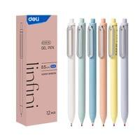 Химикалка с гелово мастило Deli Linfini EG338-BL, - 2