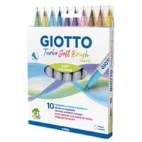 Акварелни маркери GIOTTO Turbo Soft Brush Pastel - 2