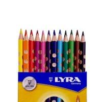 Цветни моливи LYRA Groove Slim + острилка - 2 Цветни моливи LYRA Groove Slim + острилка - 2