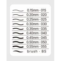 Комплект тънкописци Deli DMAST EC393, метален връх - 3