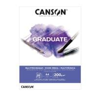 Скицник CANSON GRADUATE Mixed Media, за моливи - 2 Скицник CANSON GRADUATE Mixed Media, за моливи - 2