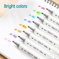 Sketch маркери Deli Colorun EC187-48, измиващи се, - 2