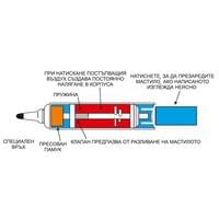 Маркер за бяла дъска Pentel Maxiflo - 2