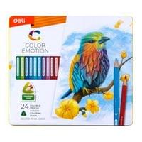 Цветни моливи Deli Color Emotion EC00225, - 4 Цветни моливи Deli Color Emotion EC00225, - 4
