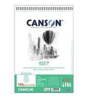 Скицник CANSON 1557, за молив, въглен, пастел - 2