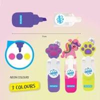 MITAMA Fluo Mini текстмаркери, - 2