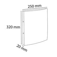 Рингова папка EXACOMPTA, A4, 25х32 см, - 2