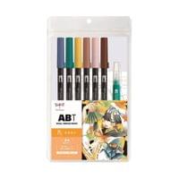 Комплект маркери TOMBOW ABT Dual Brush- MANGA Bird - 2