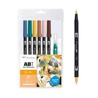 Комплект маркери TOMBOW ABT Dual Brush- MANGA Bird - 4