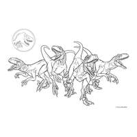 Jurrasic Park блок за рисуване, А4, 230 х 330 мм - 5