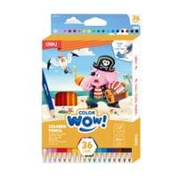 Deli Color wow! цветни моливи EC143-36, - 3