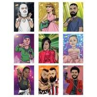 Тетрадка А4 мат/UV Pop Icons, 40 л.ред 80 г/м2 - 1