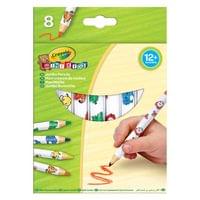 Моливи 8 цв. шестоъгълни Jumbo, Mini Kids - 1 Моливи 8 цв. шестоъгълни Jumbo, Mini Kids - 1