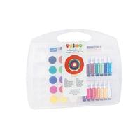 Комплект за рисуване в куфарче, темпера 14 цв.х 12 мл и... - 1