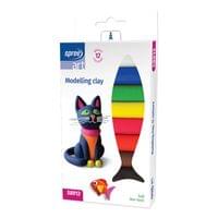 Пластилин 12 цвята, 200 г - 1