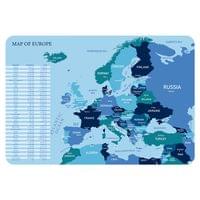 Подложка за бюро PP, Europa, 43х29 см - 1 Подложка за бюро PP, Europa, 43х29 см - 1