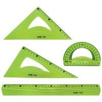 К-кт за чертане Flexible зелен, линия 30 см, 2... - 1 К-кт за чертане Flexible зелен, линия 30 см, 2... - 1
