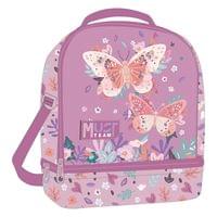 Чанта за обяд Isothermal Butterflies Lilac, 22х16х28 - 1