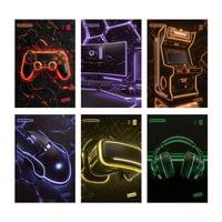 Тетрадка А4 мат/UV Game on, 40 л.ред 80 г/м2 - 1