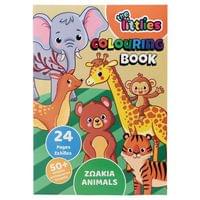 Книжка за оцветяване със стикери, Animals, 24 л. - 1