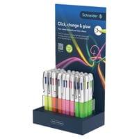 Химикалка четирицветна Take 4 Neon, 2 цв., дисплей - 1