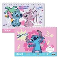 Скицник за оцветяване 23x33 см, Lilo &amp;amp; Stitch 1, 40 л. - 1