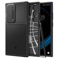 Гръб Spigen Optik Armor за Samsung Galaxy S24 Ultra- Черен - 1 Гръб Spigen Optik Armor за Samsung Galaxy S24 Ultra- Черен - 1
