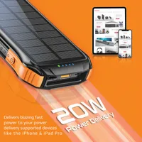 Външна батерия ProMate Solar PowerBank , Rugged, EcoLight... - 4
