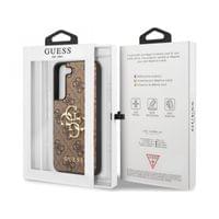 Гръб Guess PU 4G Metal Logo Case за Samsung Galaxy S23 -... - 2