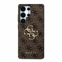 Гръб Guess за Samsung Galaxy S25 Ultra, PU, 4G Metal Logo... - 2