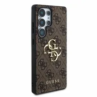 Гръб Guess за Samsung Galaxy S25 Ultra, PU, 4G Metal Logo... - 3