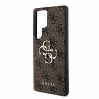 Гръб Guess за Samsung Galaxy S25 Ultra, PU, 4G Metal Logo... - 4