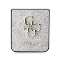 Гръб Guess PU 4G Metal Logo Case за Samsung Galaxy Z Flip... - 4