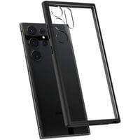 Гръб Spigen Ultra Hybrid за Samsung Galaxy S23 Ultra - Черен - 6