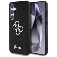Гръб Guess за Samsung Galaxy S25, PU, Fixed Glitter 4G... - 1
