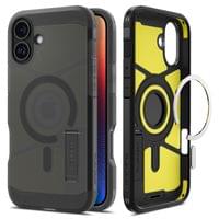 Гръб Spigen Tough Armor MagSafe за iPhone 16 - Черен - 1