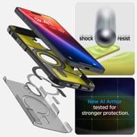 Гръб Spigen Tough Armor MagSafe за iPhone 16 - Черен - 6 Гръб Spigen Tough Armor MagSafe за iPhone 16 - Черен - 6