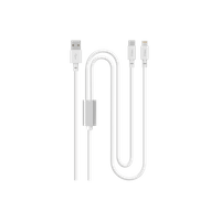 Data кабел ttec Duo USB-A- USB-C/Lightning 120cm Cable - 0