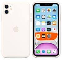 Оригинален гръб Apple Silicone Cover за iPhone 11, Бял,... - 1 Оригинален гръб Apple Silicone Cover за iPhone 11, Бял,... - 1