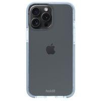 Гръб Holdit Seethru Case за iPhone 15 Pro Max - Син - 2