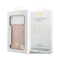 Гръб Guess PU Leather Triangle Logo MagSafe Case за... - 6