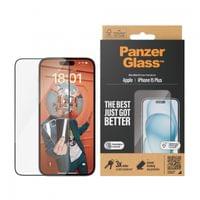 Стъклен протектор PanzerGlass за Apple iPhone 15 Plus UWF wA - 0 Стъклен протектор PanzerGlass за Apple iPhone 15 Plus UWF wA - 0